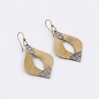 Hand-Forged Moroccan Geometric Earrings | Bohemia Design