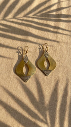 Hand-Forged Moroccan Geometric Earrings | Bohemia Design