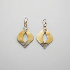 Hand-Forged Moroccan Geometric Earrings | Bohemia Design